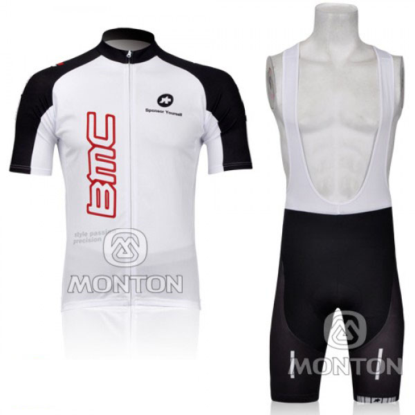 2011 Maillot BMC mangas cortas tirantes